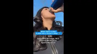 What A Doctor Eats In A Day
