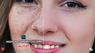 FACE NEAT IN PHOTOSHOP  I  High End Skin Retouch  I   Photoshop Tutorial