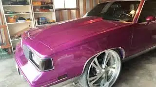 My 1987 Oldsmobile cutlass frame notch mini tub and new Billet specialties wheels..🔥UPDATES 🔥