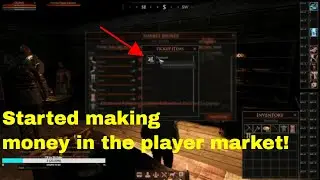 Making my first buck from player market!