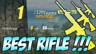 Cara mudah JUARA 1 Rules of Survival Gunakan Rifle ini | Rifle TERBAIK Rules of Survival