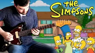 The Simpsons Theme Song on Guitar