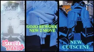 Sakura Stand - Gojo Rework 2 New Skill Update