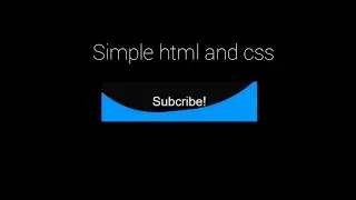 Create a water button animation with HTML and CSS in 2024