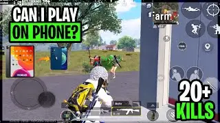 iPad T*tta Plays BGMI On Phone For The First Time In 2 Years  • iPhone 12 • BGMI 🇮🇳 [HINDI]