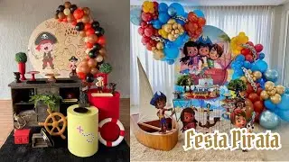 Decoração festa Pirata 🦜🏴‍☠️☠️