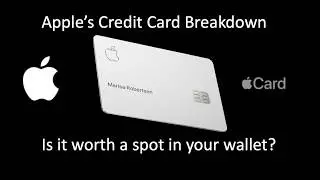 Apple Credit Card Breakdown