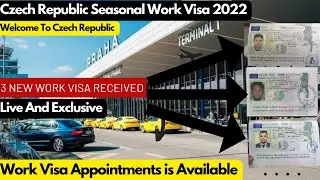 🇨🇿Czech Republic Work Visa 2023,Czech Republic Work Visa Appointment,Czech Republic Work Permit 2023