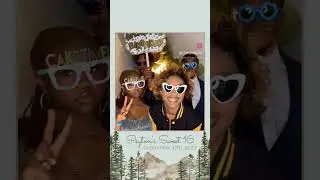 Sweet 16 Photobooth Rental