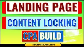 [CPABUILD - Cpa Marketing] How to Create a Landing Page design for Cpa Content Locking with CPAbuild