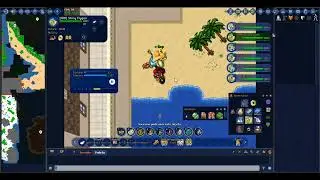 Macro otPokémon, cavebot, Loot pesca, Croagunk e up com uma mão.