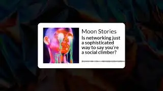 Is networking just a sophisticated way to say you’re a social climber? | Moon Stories