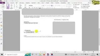 Cara Menambahkan Tulisan Pengawas di File SKMT/29A