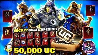 SPEND 50k UC ON NEW ANUKHRA X-SUIT CRATE || LUCKY CRATE OPENING || BGMI HIGHLIGHT #mrryderlive