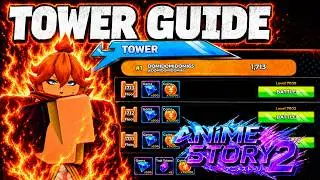 Updated Best Tower META Team Guide To Reach Over Floor 1700+ in Anime Story 2!! (Roblox)