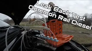 Common Rail Diesel Leak Back Test (Volvo 2.4 D5)