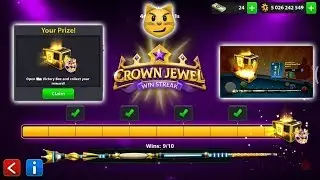Finally The 😍 Crown Jewels 👑 Table Ring And Cue Unlock || 8 Ball Pool ||