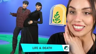 We are pregnant with the Grim Reaper! | The Sims 4 Life and Death Livestream (part 5)