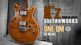 K'z Guitarworks Custom Shop One QM Bengal