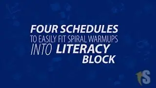 Four Literacy Block Schedules with Spiral Review