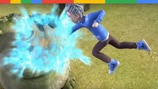 Supercop Vs Alien Monster - Super Detectives - EP01 - Action Cartoon Movies For Kids - ENGSUB