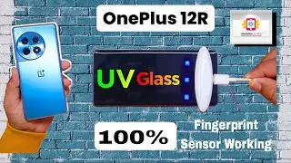 OnePlus 12R UV Tempered Glass | Curved Glass for OnePlus 12R.