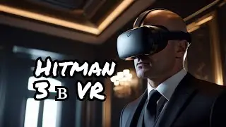 Hitman 3 в VR. Ножницами в ухо. смотреть с 22 минуты