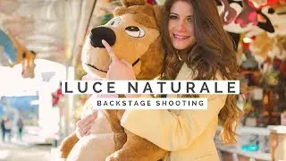 Ritratto Fotografico con Luce Naturale - Backstage Shooting