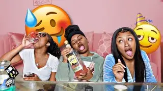 EXTREME TRUTH OR DRINK FT. SARIA RAINE & SHALAYA DAE *GETS SPICY*🌶️ | Unique Adriani
