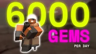 NEW FAST GEM GRIND STRATEGY WITH REBALANCED OP DEMOMAN - Tower Defense Simulator