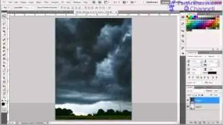 Photoshop Video Tutorial - Create Fantastic Storming Illustration Using Photoshop