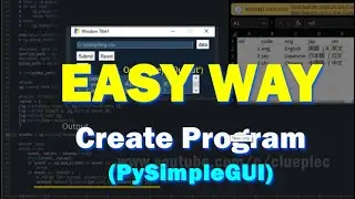Easy Way To Create Programs With Python 