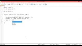 Addition of two number is JAVA