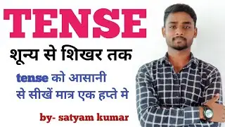 Tense english grammer in basics with examples,