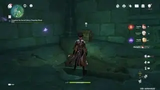 Genshin Impact - Using Zhongli's skill