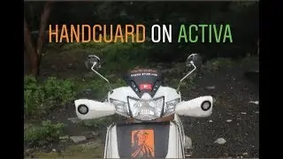 Hand Guard Knuckle Guard with aux lights | ACTIVA