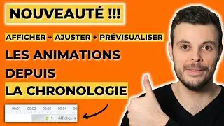 Nouveauté Storyline : Afficher + Ajuster + Prévisualiser les animations depuis la chronologie !