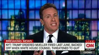 Cuomo - Clearest picture of Trump's intent to obstruct_