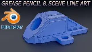 Blender – Grease Pencil and Line Art Modifier