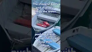 Why do ships and boats float?