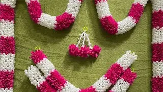 Festival Decoration Full Door Set Toran Making | Gods Photo Garland Making At Home | Home Decor Idea