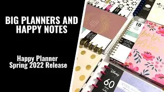 BIG HAPPY PLANNERS & HAPPY NOTES | SPRING 2022 RELEASE