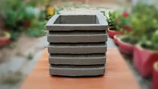Home made Flower Pot, Gamla kaise banaen, DIY