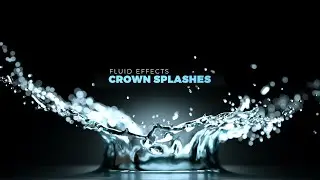 Fluid Effects: 3D Crown Splash Simulations
