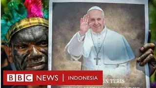 Pemuda Papua lakukan ritual Jalan Salib saat kunjungan Paus Fransiskus: 'Bapa harus lihat ke Papua'