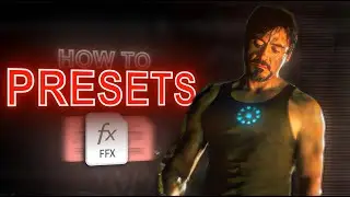 How to Make - Import - Use PRESETS in After Effects
