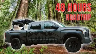 TRUCK Camping In The REDWOODS! - Northern California Road-Trip In My 2024 Tundra