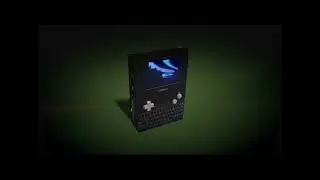 uHeld64 v4 IPS LCD: Loading C64 Demo from internal 1541 for some tests