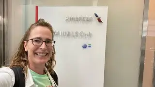 American Airlines Admirals Club Lounge Tour Ronald Reagan National Airport DCA
