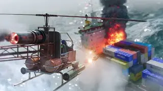 We used the new Attack Heli and couldnt be killed  - Rust